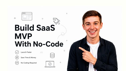 build saas mvp no code