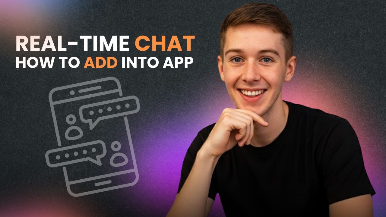 how to add real time chat into your app