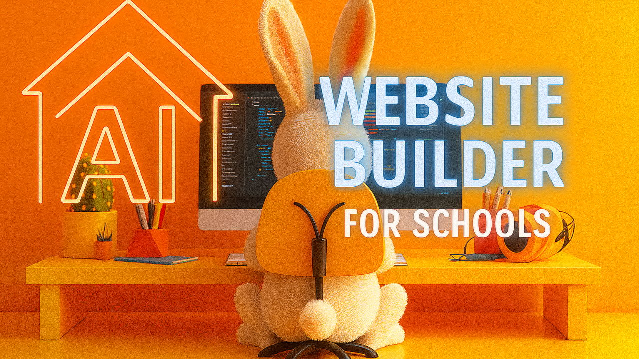 AI website builder for schools